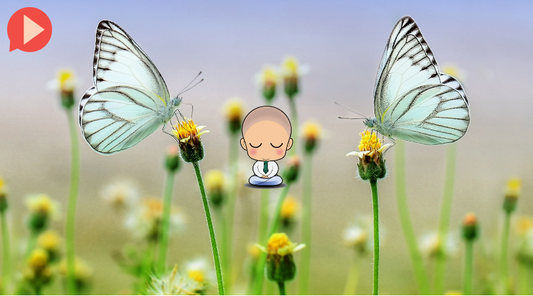 Butterfly meditation for kids