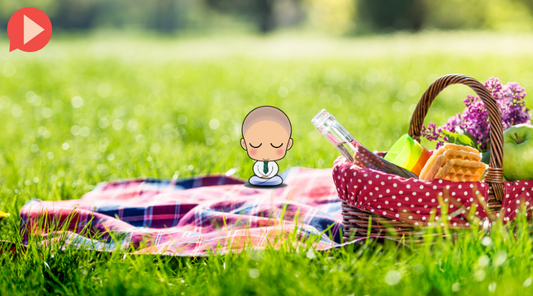 A picnic with my friend mediation for kids