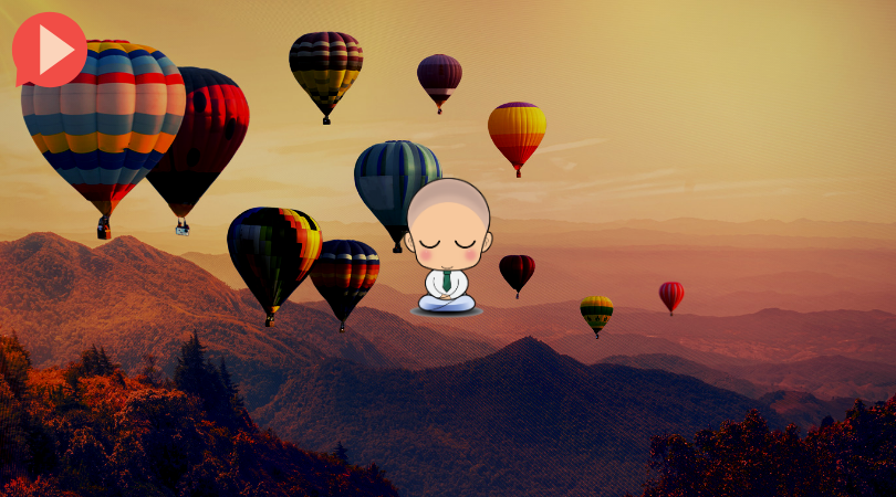 Balloon kids meditation for sleep