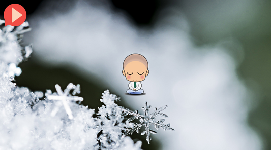 Snowflakes meditation for kids